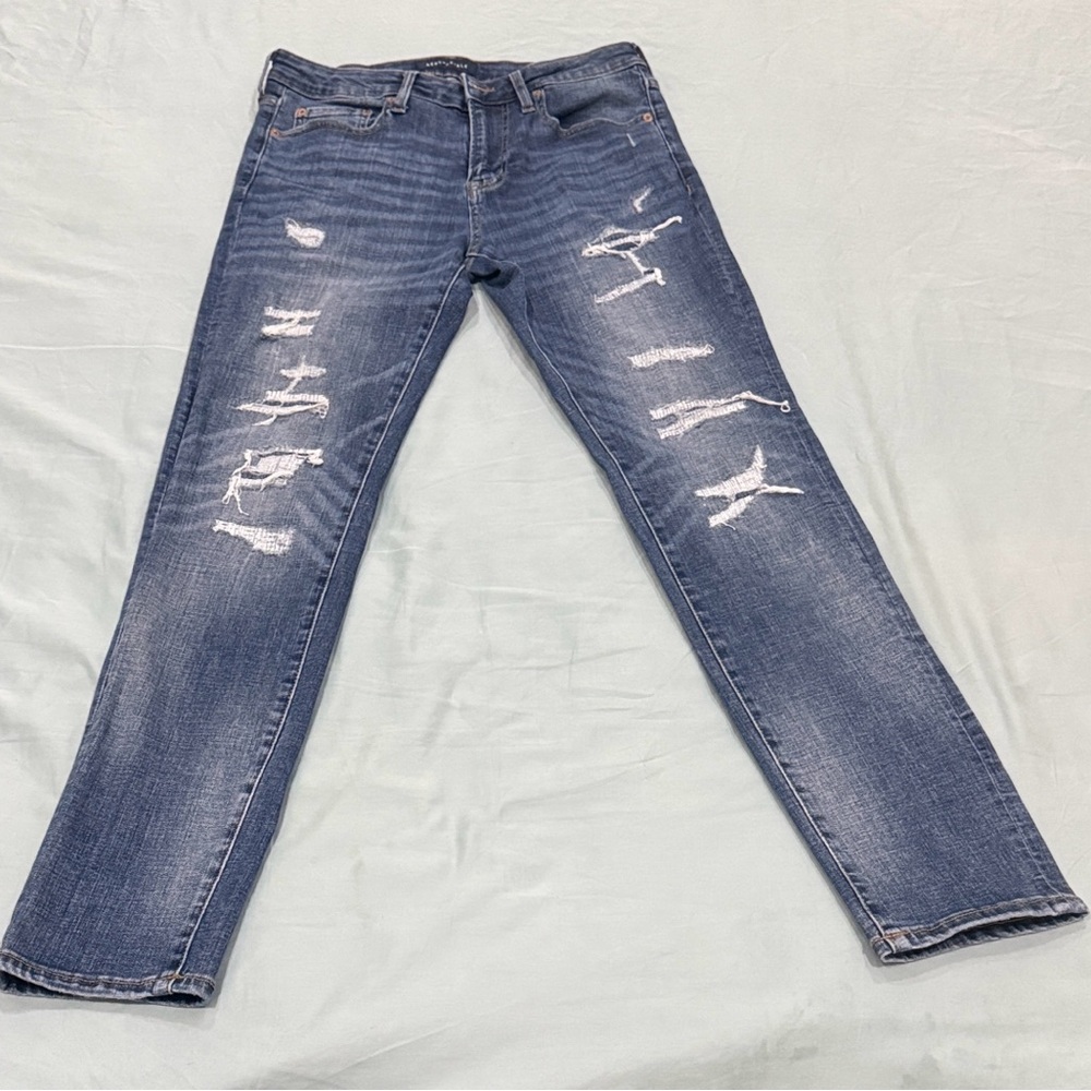 Aeropostale Dark Blue Skinny Jeans